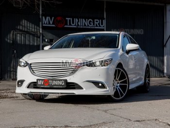 Решетка радиатора (Supreme с пакетом Plus и Executive, Grand Touring) MV tuning Mazda 6 GJ 1-ый рестайлинг седан (2015-2018) ()