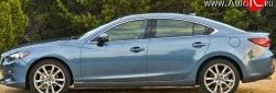 2 699 р. Лип спойлер M-VRS Mazda 6 GJ 1-ый рестайлинг седан (2015-2018) (Неокрашенный)  с доставкой в г. Воронеж. Увеличить фотографию 4