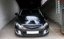 4 999 р. Решётка радиатора Sport Mazda 6 GH дорестайлинг седан (2007-2010) (Неокрашенная)  с доставкой в г. Воронеж. Увеличить фотографию 3