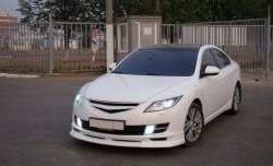 4 999 р. Решётка радиатора Sport Mazda 6 GH дорестайлинг седан (2007-2010) (Неокрашенная)  с доставкой в г. Воронеж. Увеличить фотографию 1