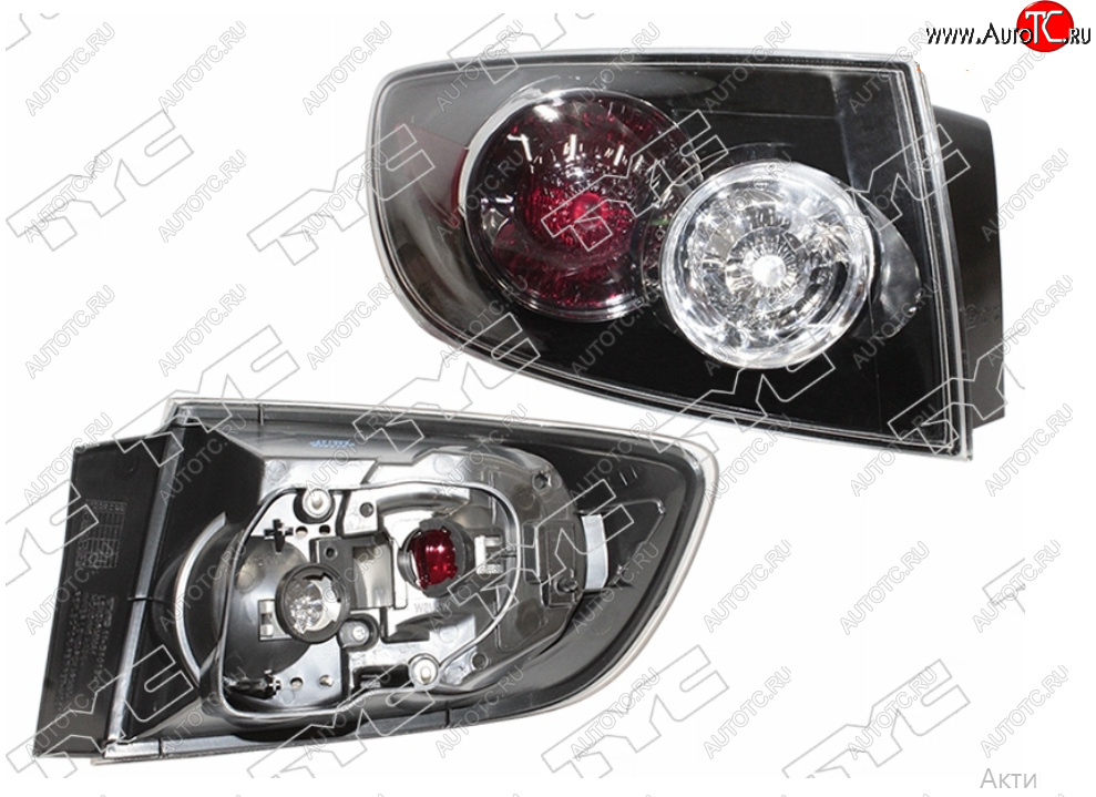 4 599 р. Левый фонарь задний TYC  Mazda 3/Axela  BK (2006-2009) рестайлинг седан  с доставкой в г. Воронеж