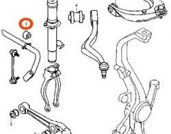 217 р. Полиуретановая втулка стабилизатора передней подвески Точка Опоры (24 мм) Mazda Atenza GG универсал дорестайлинг (2002-2005)  с доставкой в г. Воронеж. Увеличить фотографию 2
