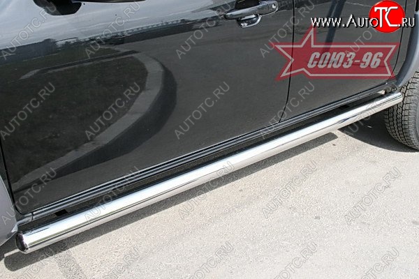 14 309 р. Защита порогов Souz-96 (d76) Mazda BT-50 (2006-2011)  с доставкой в г. Воронеж