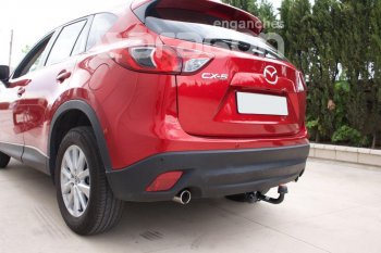 22 699 р. Фаркоп Aragon. (шар A)  Mazda CX-5 ( KE,  KF) (2011-2025) дорестайлинг, рестайлинг  с доставкой в г. Воронеж. Увеличить фотографию 4