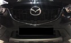 2 349 р. Накладка на передний бампер СТ v4 v4 Mazda CX-5 KE дорестайлинг (2011-2014) (Неокрашенная)  с доставкой в г. Воронеж. Увеличить фотографию 4