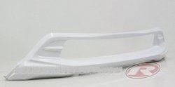 4 199 р. Накладка на передний бампер СТ v2 v2 v2 Mazda CX-5 KE дорестайлинг (2011-2014) (Неокрашенная)  с доставкой в г. Воронеж. Увеличить фотографию 2