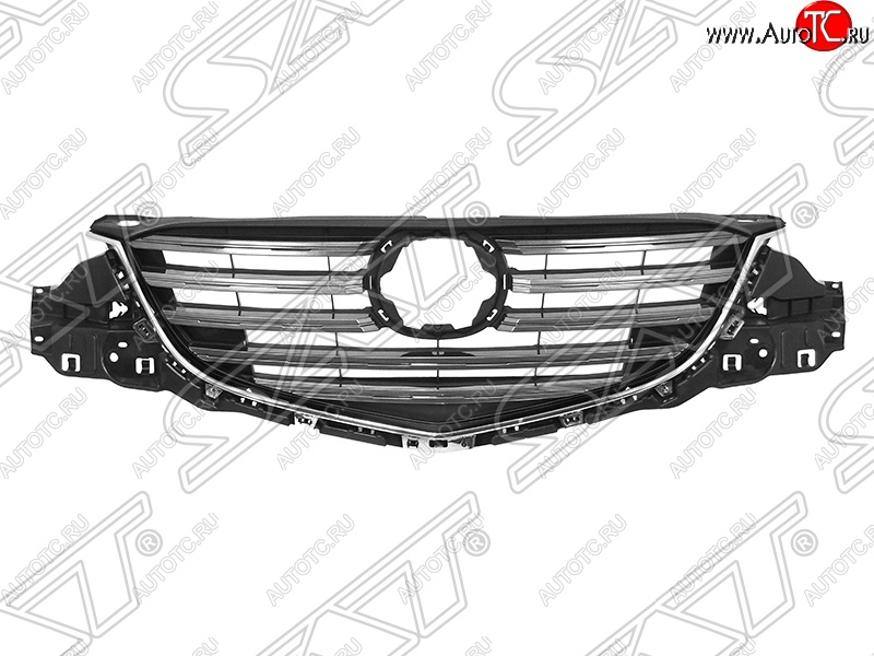 8 499 р. Решётка радиатора SAT Mazda CX-5 KE рестайлинг (2015-2017) (Неокрашенная)  с доставкой в г. Воронеж
