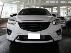 11 299 р. Решетка радиатора TOPLINE Mazda CX-5 KE дорестайлинг (2011-2014) (Неокрашенная)  с доставкой в г. Воронеж. Увеличить фотографию 2