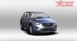 16 019 р. Защита переднего бампера одинарная Souz-96 (d42) Mazda CX-5 KE дорестайлинг (2011-2014)  с доставкой в г. Воронеж. Увеличить фотографию 3