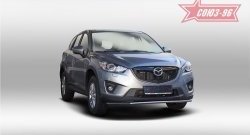 15 254 р. Одинарная защита переднего бампера (d42) Premium Souz-96  Mazda CX-5  KE (2011-2017) дорестайлинг, рестайлинг  с доставкой в г. Воронеж. Увеличить фотографию 1