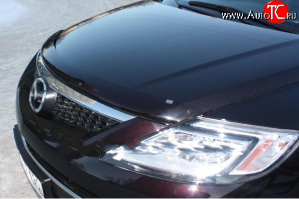 2 879 р. Дефлектор капота NovLine  Mazda CX-9  TB (2007-2012) дорестайлинг, 1-ый рестайлинг  с доставкой в г. Воронеж