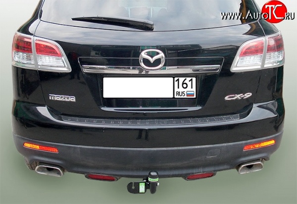 5 749 р. Фаркоп Лидер Плюс Mazda CX-9 TB дорестайлинг (2007-2009) (Без электропакета)  с доставкой в г. Воронеж