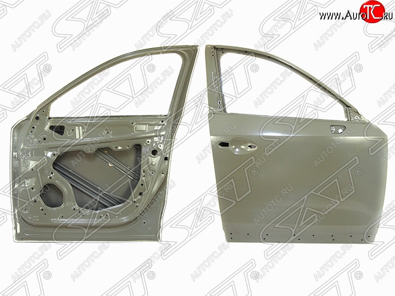 10 649 р. Правая дверь передняя SAT Mazda CX-5 KF (2016-2025) (Неокрашенная)  с доставкой в г. Воронеж
