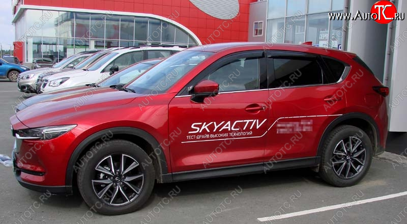 3 399 р. Дефлектора окон SIM  Mazda CX-5  KF (2016-2025)  с доставкой в г. Воронеж
