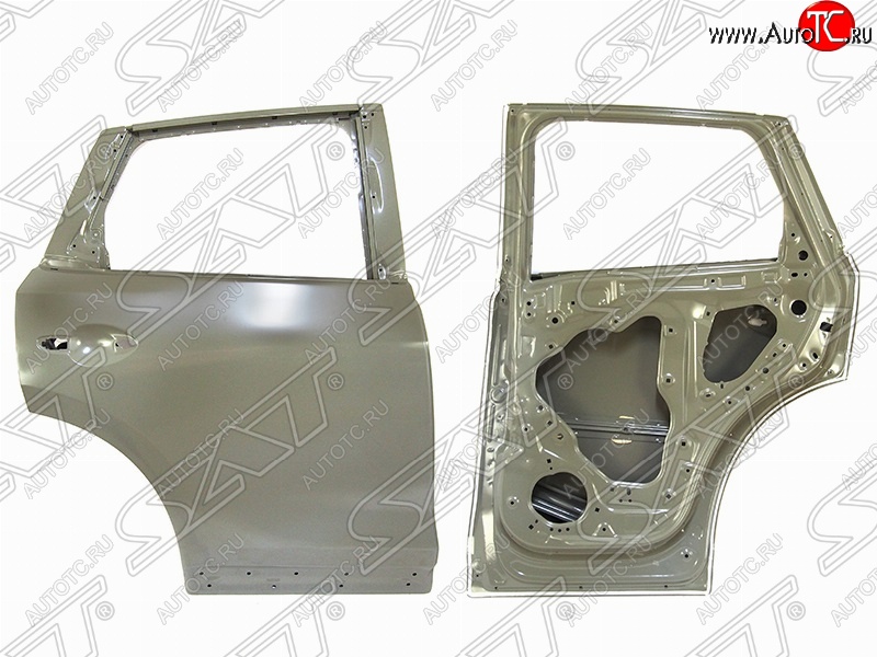 10 649 р. Правая дверь задняя SAT Mazda CX-5 KF (2016-2025) (Неокрашенная)  с доставкой в г. Воронеж