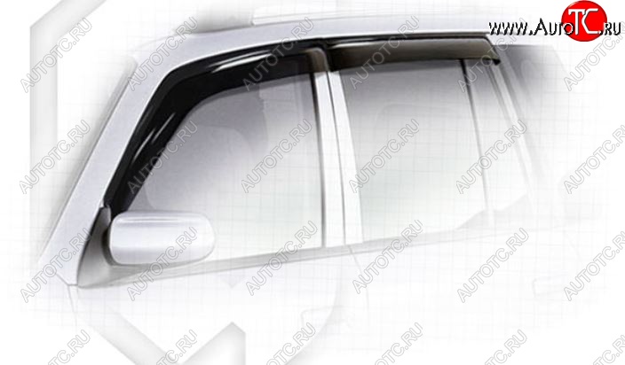 1 899 р. Дефлектора окон CA-Plastiс  Mazda Demio  1 DW (1996-2002) дорестайлинг, рестайлинг (Classic полупрозрачный, Без хром.молдинга)  с доставкой в г. Воронеж