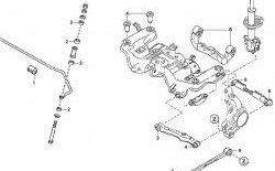 729 р. Полиуретановый сайлентблок нижних поперечных тяг задней подвески Mazda Premacy (1999-2004)  с доставкой в г. Воронеж. Увеличить фотографию 2