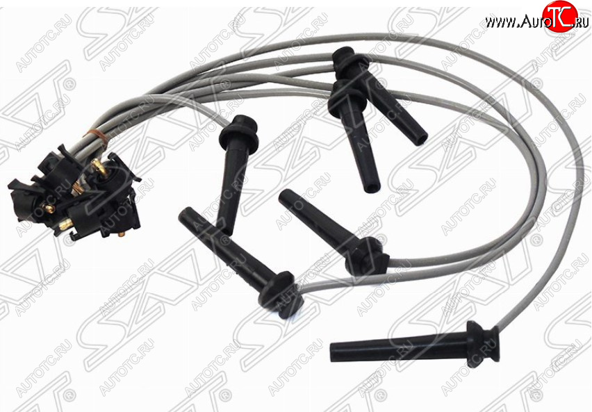3 689 р. Комплект высоковольтных проводов SAT (2.5 LW5W, круглые резиновые)  Mazda MPV  LW (1999-2006) дорестайлинг, 1-ый рестайлинг, 2-ой рестайлинг  с доставкой в г. Воронеж