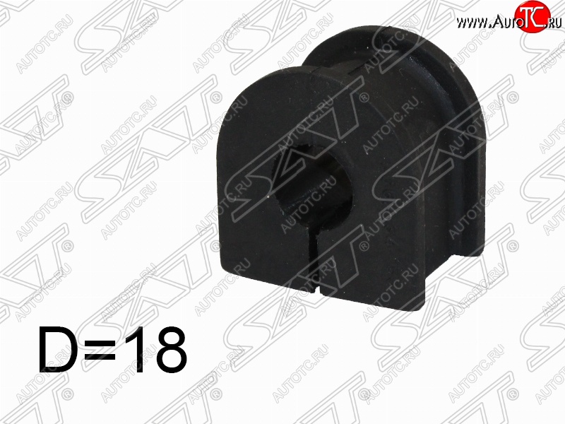 121 р. Втулка переднего стабилизатора SAT (D=18)  Mazda MPV  LW (1999-2006) дорестайлинг, 1-ый рестайлинг, 2-ой рестайлинг  с доставкой в г. Воронеж