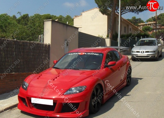 25 899 р. Передний бампер Rieger Mazda RX8 (2003-2012)  с доставкой в г. Воронеж