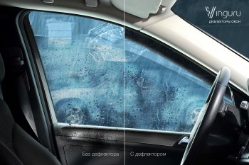 2 259 р. Дефлекторы окон Vinguru Ford Escape 1 дорестайлинг (2000-2004)  с доставкой в г. Воронеж. Увеличить фотографию 3