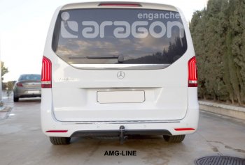 22 699 р. Фаркоп Aragon.(шар V) Mercedes-Benz Vito W447 дорестайлинг (2015-2020)  с доставкой в г. Воронеж. Увеличить фотографию 6