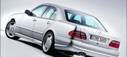 8 149 р. Пороги накладки AMG E55 Mercedes-Benz E-Class W210 дорестайлинг седан (1996-1999) (Неокрашенные)  с доставкой в г. Воронеж. Увеличить фотографию 2