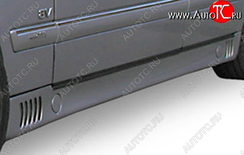 5 499 р. Пороги накладки Lorinzer Mercedes-Benz E-Class W210 дорестайлинг седан (1996-1999)  с доставкой в г. Воронеж
