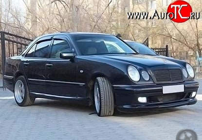 4 499 р. Пороги накладки Wald Mercedes-Benz E-Class W210 дорестайлинг седан (1996-1999)  с доставкой в г. Воронеж