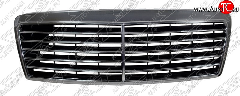 11 599 р. Решётка радиатора SAT (AVANTGARD, 5 полос) Mercedes-Benz E-Class W210 дорестайлинг универсал (1996-1999) (Неокрашенная)  с доставкой в г. Воронеж