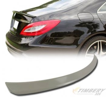 4 499 р. Спойлер багажника AMG Mercedes-Benz CLS class C218 (2011-2017) (Неокрашенный)  с доставкой в г. Воронеж. Увеличить фотографию 3