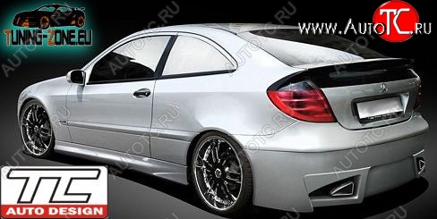25 899 р. Задний бампер TC1 Mercedes-Benz C-Class CL203 дорестайлинг купе (2001-2004)  с доставкой в г. Воронеж
