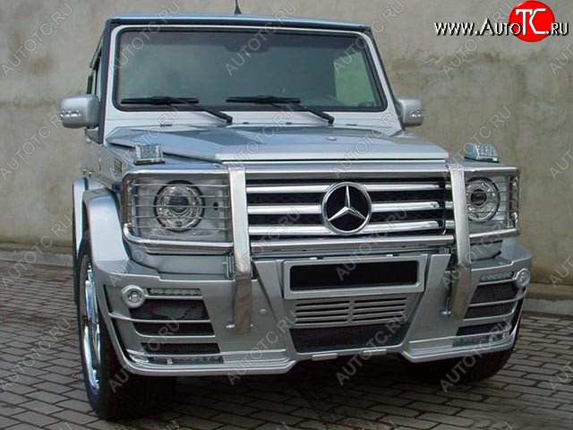 19 999 р. Передний бампер G55 ASMA DESIGN Mercedes-Benz G class W463 5 дв. дорестайлинг (1989-1994) (Неокрашенный)  с доставкой в г. Воронеж