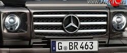 19 199 р. Решётка радиатора AMG Mercedes-Benz G class W463 5 дв. дорестайлинг (1989-1994) (Неокрашенная)  с доставкой в г. Воронеж. Увеличить фотографию 2