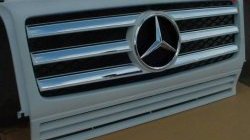 19 199 р. Решётка радиатора AMG Mercedes-Benz G class W463 5 дв. дорестайлинг (1989-1994) (Неокрашенная)  с доставкой в г. Воронеж. Увеличить фотографию 3