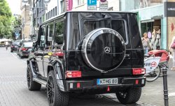 16 649 р. Задний бампер BRABUS WIDESTAR G800 Mercedes-Benz G class W463 5 дв. дорестайлинг (1989-1994) (Неокрашенный)  с доставкой в г. Воронеж. Увеличить фотографию 2
