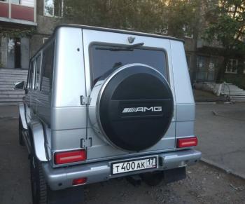 9 999 р. Колпак (крышка) запаски (R16-20) AMG KOLPAKA.NET Mercedes-Benz G class W463 5 дв. дорестайлинг (1989-1994) (наклейка AMG черная)  с доставкой в г. Воронеж. Увеличить фотографию 3
