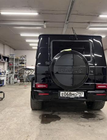 15 999 р. Колпак запасного колеса (R16-20) KOLPAKA.NET BRABUS Mercedes-Benz G class W463 5 дв. дорестайлинг (1989-1994)  с доставкой в г. Воронеж. Увеличить фотографию 2