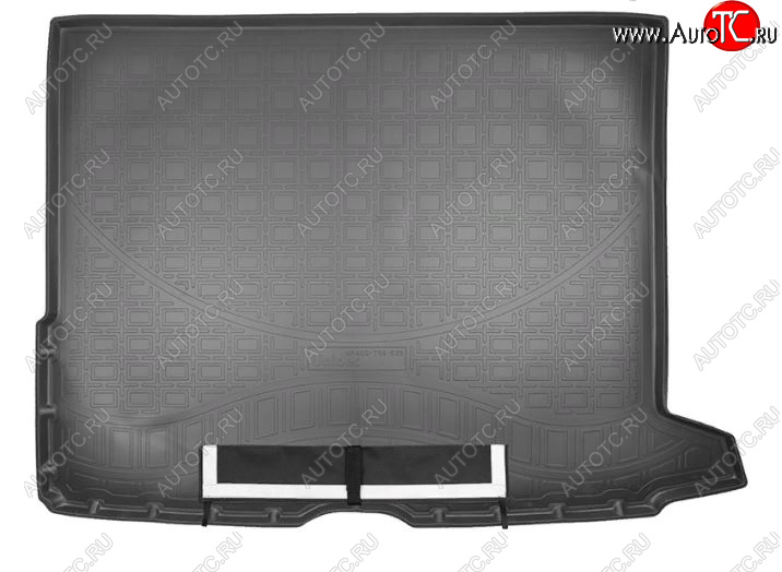 3 799 р. Коврик багажника Norplast Unidec Mercedes-Benz GLC class X253 (2015-2025) (Черный, с погрузочным ковриком (фартуком))  с доставкой в г. Воронеж