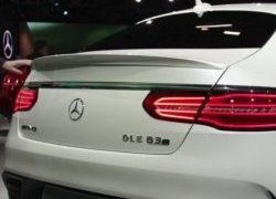 10 849 р. Лип спойлер (Coupe) AMG Style Mercedes-Benz GLE class C292 (2015-2025) (Неокрашенный)  с доставкой в г. Воронеж. Увеличить фотографию 2