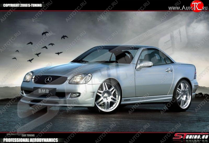 25 899 р. Передний бампер ВМВ Mercedes-Benz SLK class R170 (1996-2003)  с доставкой в г. Воронеж