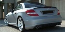 19 349 р. Задний бампер AMG Style Mercedes-Benz SLK class R171 (2004-2010) (Неокрашенный)  с доставкой в г. Воронеж. Увеличить фотографию 2