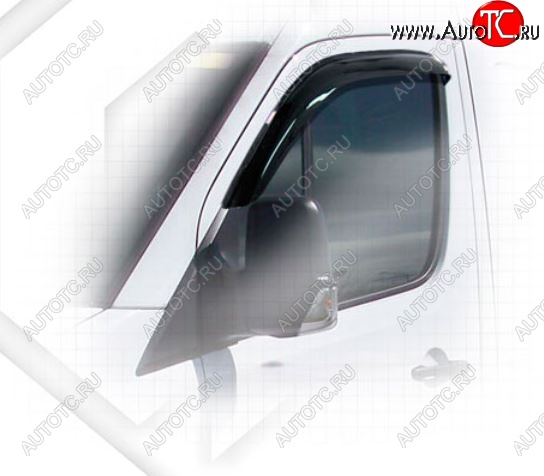 1 899 р. Дефлектора окон CA-Plastic  Mercedes-Benz Sprinter  W906 (2014-2018) рестайлинг (Classic полупрозрачный, Без хром.молдинга)  с доставкой в г. Воронеж
