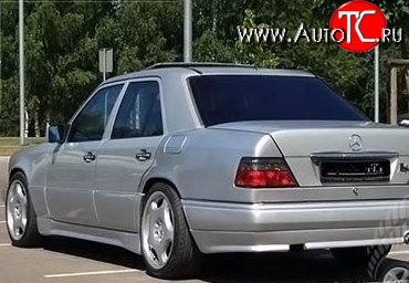 6 549 р. Пороги накладки FAB DESIGN Mercedes-Benz E-Class W124 седан дорестайлинг (1984-1993) (Неокрашенные)  с доставкой в г. Воронеж