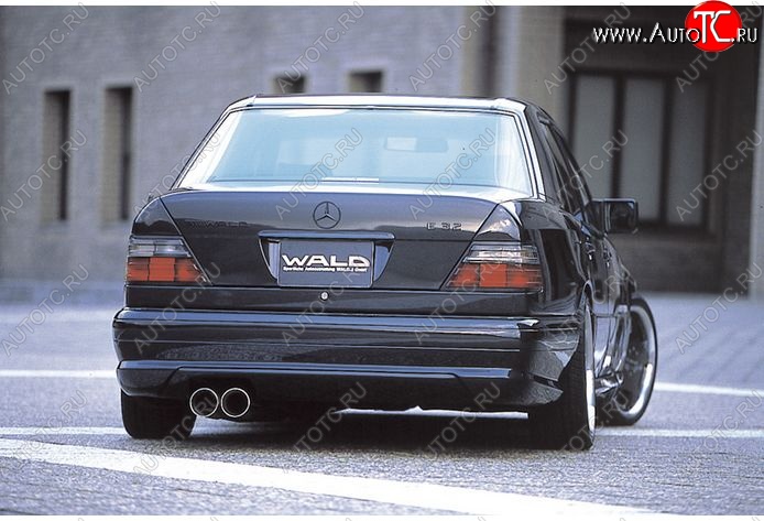 10 599 р. Задний бампер Wald Mercedes-Benz E-Class W124 седан дорестайлинг (1984-1993) (Неокрашенный)  с доставкой в г. Воронеж