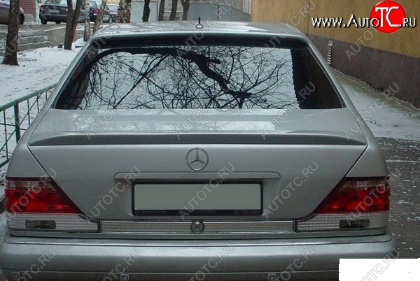 8 399 р. Козырёк на заднее стекло Jaguar Mercedes-Benz S class W140 Седан (1991-1998)  с доставкой в г. Воронеж