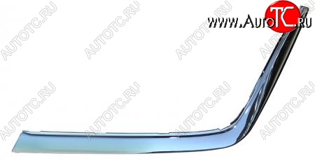 2 799 р. Левый молдинг на передний бампер SAT (хром)  Mercedes-Benz S class  W140 (1991-1998) Седан (Неокрашенный)  с доставкой в г. Воронеж