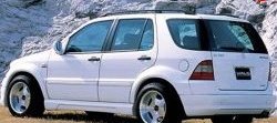 9 799 р. Накладка Executive Line Wald на задний бампер Mercedes-Benz ML class W163 дорестайлинг (1997-2001) (Неокрашенная)  с доставкой в г. Воронеж. Увеличить фотографию 2