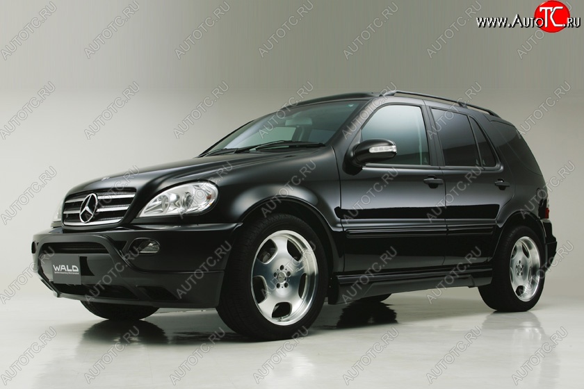 11 399 р. Пороги накладки Executive Line Wald Mercedes-Benz ML class W163 дорестайлинг (1997-2001) (Неокрашенные)  с доставкой в г. Воронеж