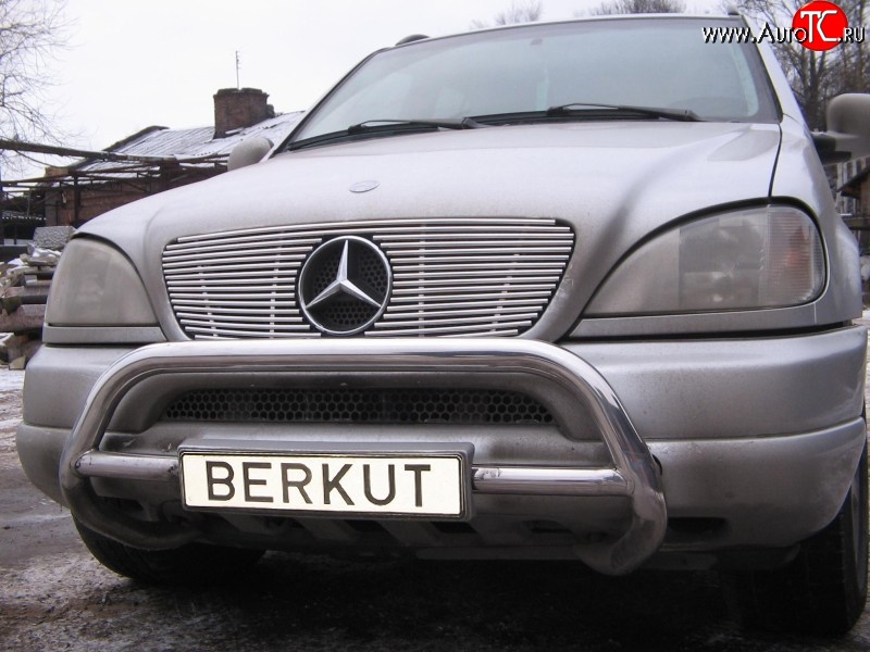 6 999 р. Декоративная вставка решетки радиатора Berkut Mercedes-Benz ML class W163 дорестайлинг (1997-2001)  с доставкой в г. Воронеж